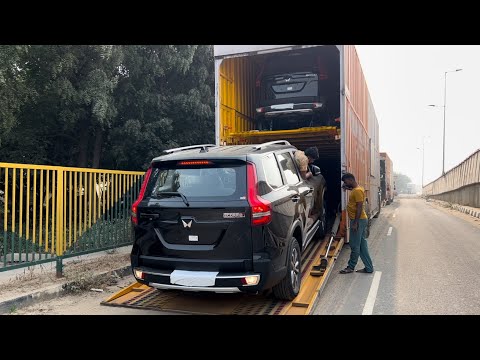 2025 SCORPIO-N Z8 Select Unloading From Truck ❤️| SCORPIO-N UNLOADING FROM TRUCK
