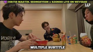 Download lagu 💜 CORTIS MARTIN, SEONGHYEON & KEONHO Live on Weverse | Fun Moments & Sweet Talk with Fans 💬 mp3 Download lagu 💜 CORTIS MARTIN, SEONGHYEON & KEONHO Live on Weverse | Fun Moments & Sweet Talk with Fans 💬 mp3