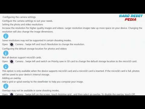 ☑️ HUAWEI Y7 2017 Configuring Camera Settings