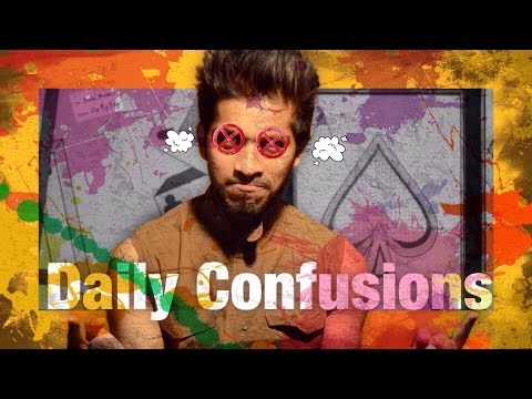 Sourabh Haldar Daily confusions