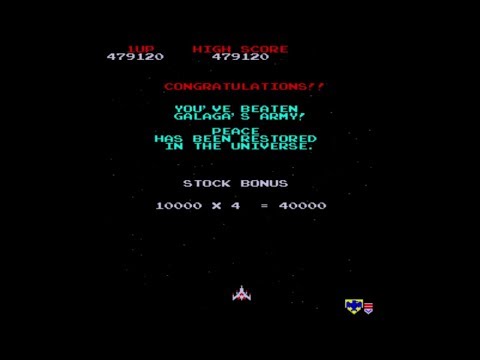 Galaga [Namco Classics Vol. 1] - MAME - 479,120