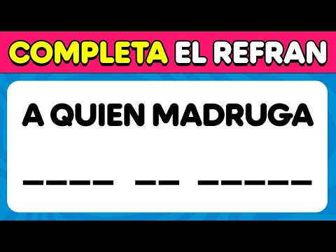 If You Complete These 60 Sayings, You Are a True Genius