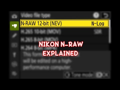 Watch the N-RAW vs ProRes RAW video