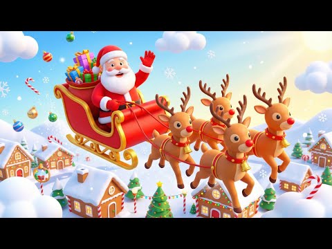 Mos Craciun cu Plete Dalbe & Saniuta Fuge 🎄 Colinde Pentru Copii De Craciun Romanesti