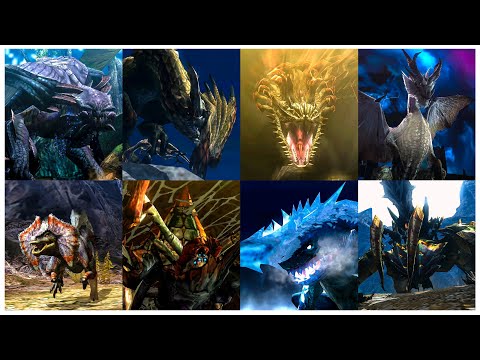 Monster Hunter 4 Ultimate • All Monster Intros