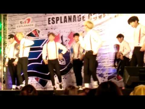 10.09.2016 The Dazzler Cover Seventeen Part1 @Esplanade cover dance #3