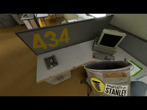 The Stanley Parable: Ultra Deluxe - Opening Phone Call with Bucket (Easter Egg)