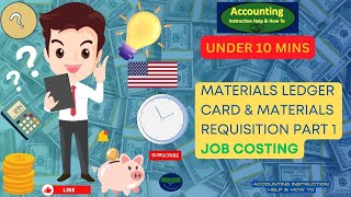 Download Lagu Materials Ledger Card u0026 Materials Requisition Part 1 Thumbnail