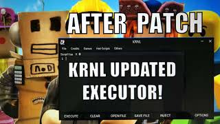 KRNL UPDATE - FIX ERROR (WORKING NOW)