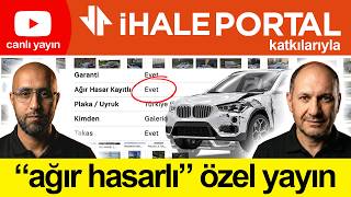 2CR Canlı - "Ağır Hasar" Dünyası - İhaleden Nasıl Araç Alınır #sahibinden