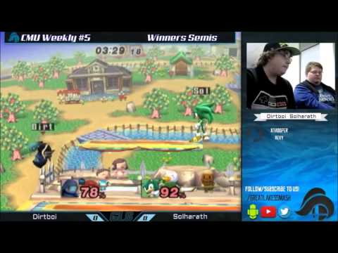 CMU Weekly #5 Winners Semis - Dirtboy (Squirtle) vs. Solharath (Sonic)