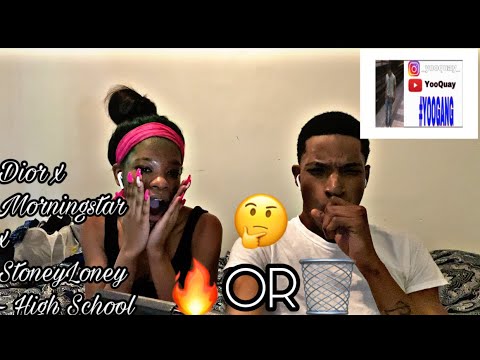 BEST SONG I EVER DIDNT UNDERSTAND 😂Dior x Morningstar x StoneyLoney- High School REACTION Ft MY SIS