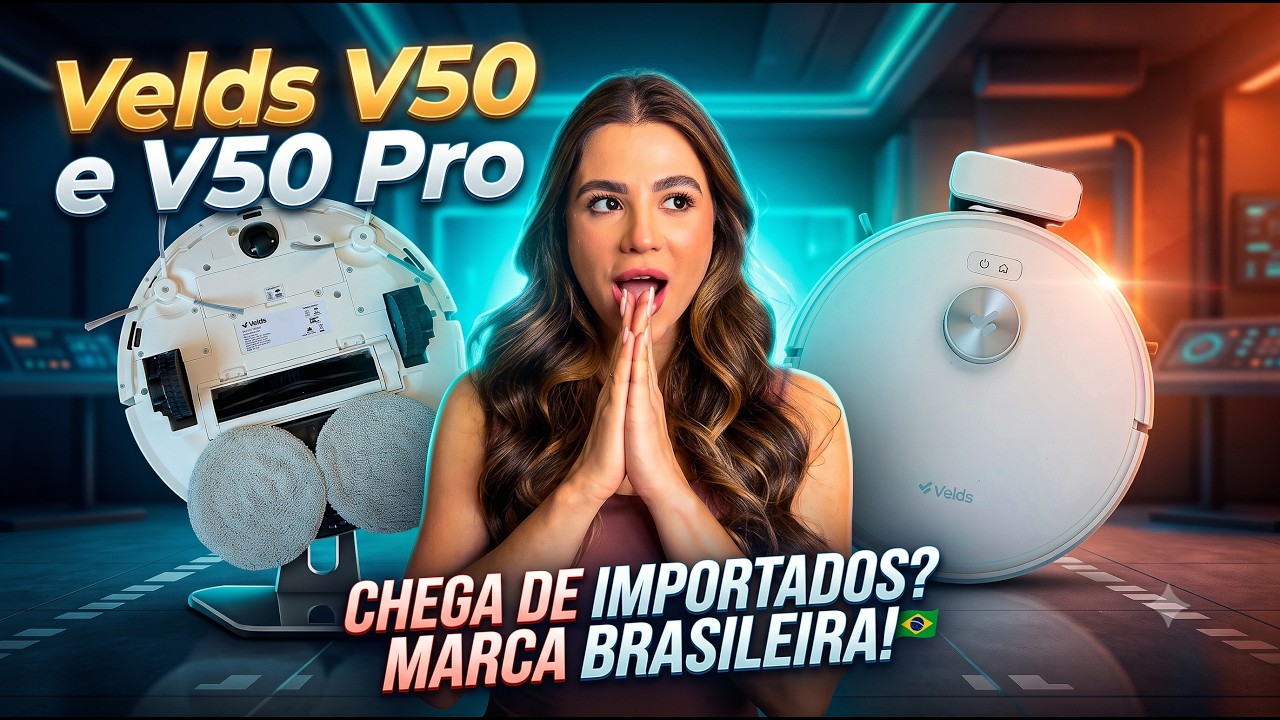 Miniatura da avaliação em vídeo de Robô Aspirador Velds 3 em 1 com Mapeamento e Sensor Antiqueda