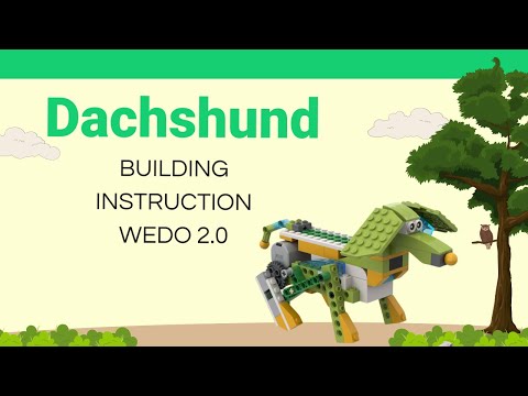 LEGO WeDo 2.0 Dachshund Dog | Step-by-Step Building Instructions #lego #stemplus