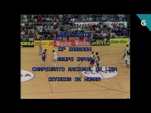 L.ACB 85/86 J9 Clesa Ferrol - FC.Barcelona