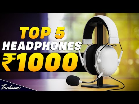Best Wired Headphones Under 1000 (2024)⚡ Top Picks⚡ Top 5 Best Gaming Headphones Under 1000