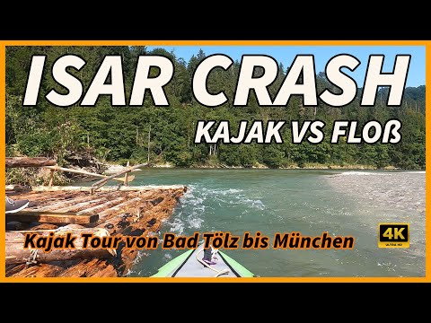 Isar Kajak Tour von Bad Tölz nach München, #goprohero9 #gumotex #solar #flosser