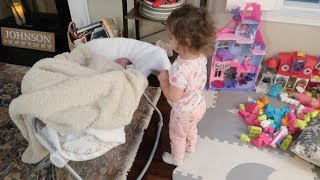 ADJUSTING TO A NEW BABY | 2 KIDS UNDER 2