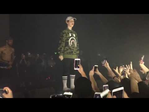 Lil Xan X Diplo - Color Blind Live In NYC  (diplo not there )