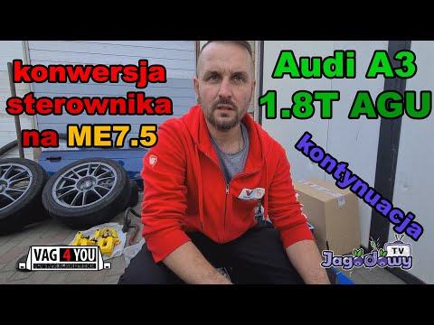 Vag4You - kontynuacja konwersji sterownika Audi A3 1.8T AGU na ME7.5