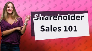 How do shareholders in a private company sell their shares?