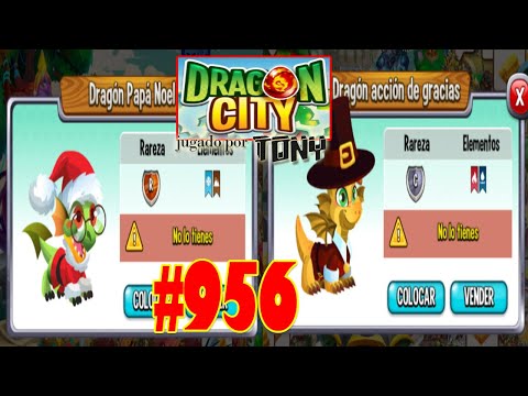 Dragon City "Capítulo 956 - Rescata al Dragón Papá Noel y al Dragón Acción de Gracias" por Tony