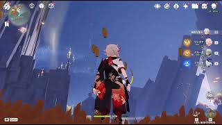 【原神】《大方広（図書館入り口前）》で【トサリスを救出】してからギミックを解除して宝箱を9個、開ける　だけ　　（空の神殿）