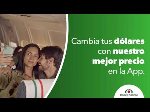 Compra dólares en la App de Banco Azteca.