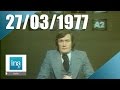 20h Antenne 2 du 27 mars 1977 - Tentative d'attentat à l'usine Renault de Flins | Archive INA