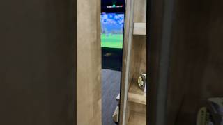 Speakeasy-style commercial #golf sim install in Scottsdale 🕵️‍♂️⛳ Build yours: PixelGolfCo.com