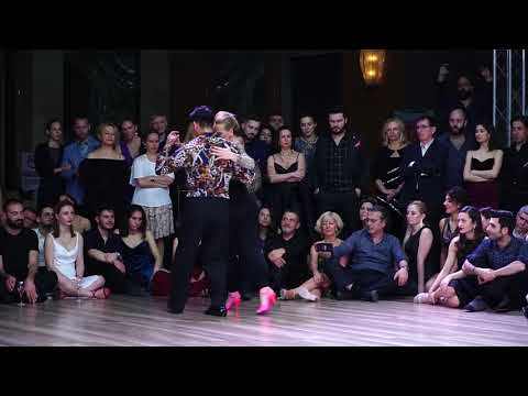  Sara Grdan  and  Ivan Terrazas  are  dancing  to  the  tango  "  Paciencia  "  by  Juan D'Arienzo  at  TanGO TO Istanbul  in  2020