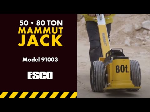 MAMMUT 50/80 Ton Jack [Model 91003]