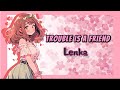 Trouble is a friend- Lenka (lyrics)