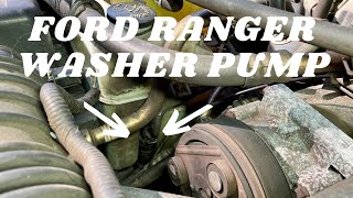 Windshield Washer Pump Replacement/Ford Ranger