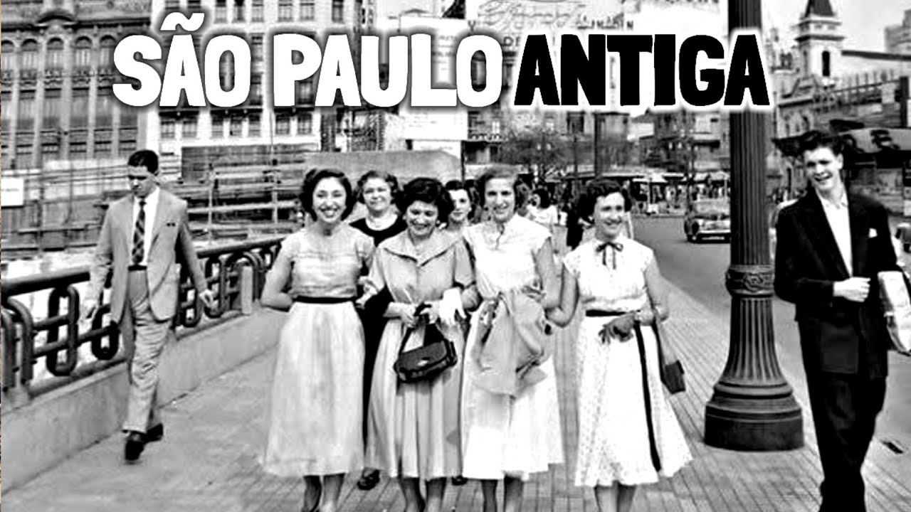 Imagens RARAS de São Paulo ANTIGA que vão te deixar de boca aberta, uma viagem de pura nostalgia!