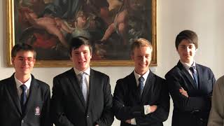 Imágenes de la jornada inicial del Torneo Escolar de Debate del Colegio Seminario Menor.