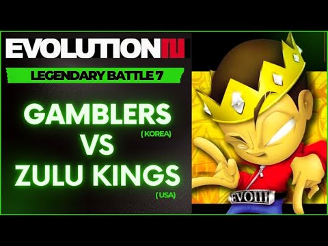 EVOLUTION 3 | GAMBLERS (KOREA) VS ZULU KINGS (USA)  | LEGENDARY BATTLE