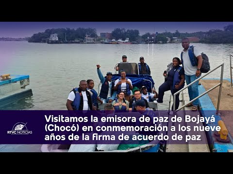 Llegamos hasta la emisora de paz de Bojayá, en Chocó | RTVC Noticias