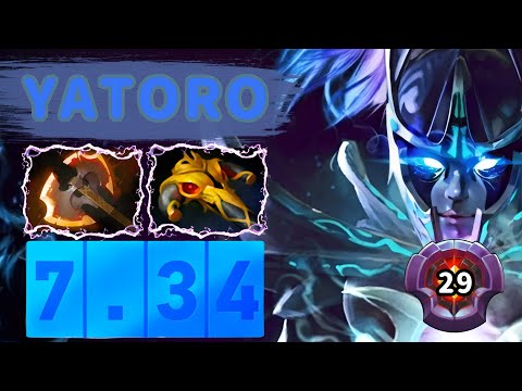 YATORO РАЗВАЛИВАЕТ КАБИНЫ НА Phantom Assassin В НОВОМ ПАТЧЕ 7.34 🔥 DOTA 2 #yatoro