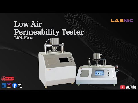Labnic Low Air Permeability Tester LBN-AT112 | Advanced Fabric & Material Testing Instrument