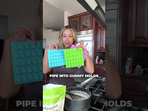 Easy To Make High Protein Gummy Bears (86G Protein!)