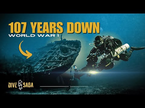 SS Polynesien (1918) – Deep Wreck Dive at 68m | Malta Technical Diving