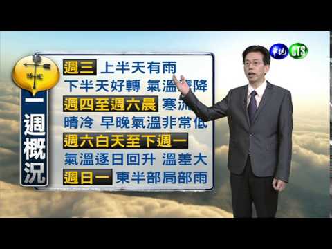 2015.01.19華視晚間氣象 吳德榮 主播