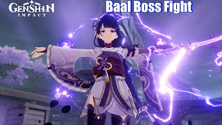 Download lagu Genshin Impact - Raiden Shogun Boss Fight (Aether vs Ei First Fight) mp3