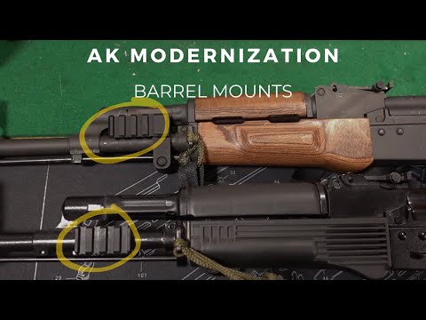 AK Modernization - Barrel Mounts - RS Regulate vs. Midwest Industries