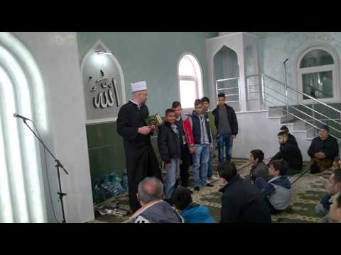 Polaznici mekteba uspešno završili učenje sufare u džamiji u Borči 12.02.2016.