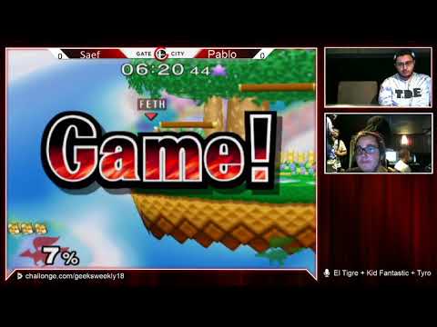 Geeksboro Melee Weekly 18 - Saef vs Pablo