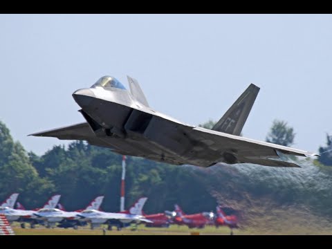 RIAT 2017: F-22 Raptor