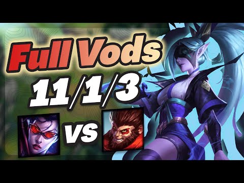 HOW TO PLAY VAYNE AGAINST WUKONG PERFECTLY - Challenger Gameplay Vayne Vs Wukong Full Vod