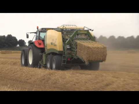 Loonbedrijf Oomen uit Sprundel met nieuwe 2e KRONE BiGPack  Trekkerweb